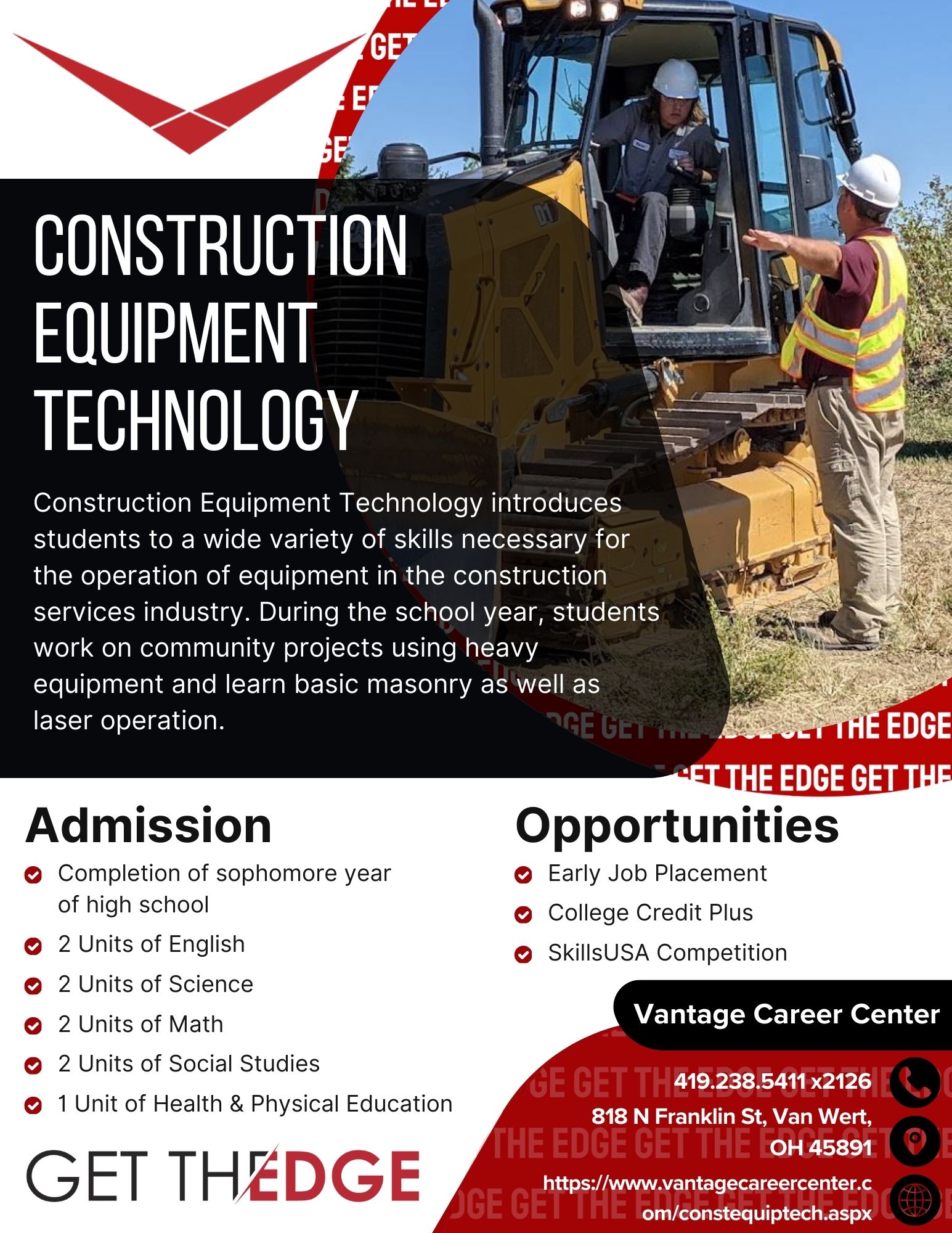 Construction Equipment Technology Flyer